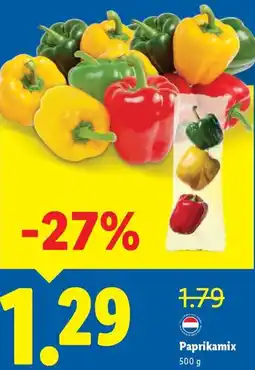 Lidl Paprikamix aanbieding