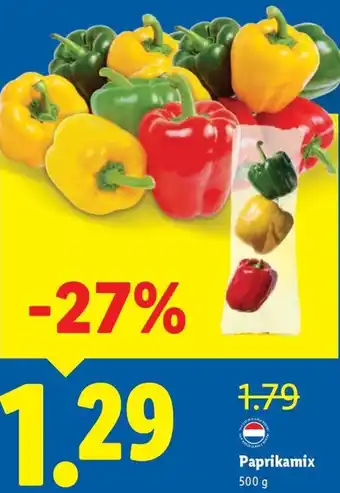 Lidl Paprikamix aanbieding
