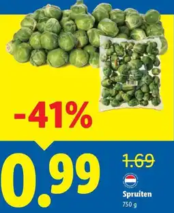 Lidl Spruiten aanbieding