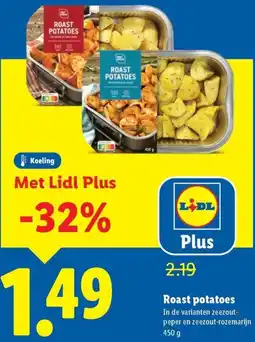 Lidl Roast potatoes aanbieding