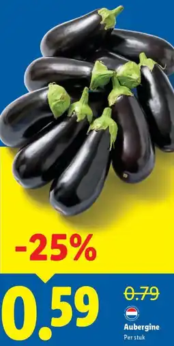 Lidl Aubergine aanbieding
