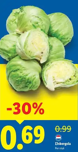 Lidl IJsbergsla aanbieding