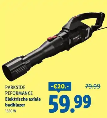 Lidl Parkside peformance Elektrische axiale badblazer aanbieding