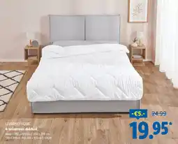 Lidl Livarno home 4-seizoenen dekbed aanbieding