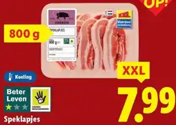 Lidl Speklapjes aanbieding