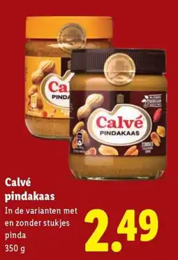Lidl Calvé pindakaas aanbieding