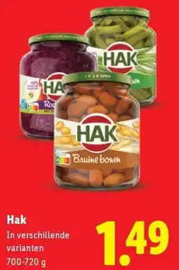Lidl Hak aanbieding