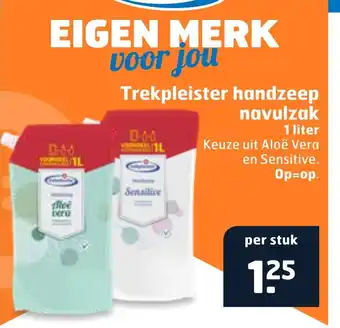 Trekpleister Trekpleister handzeep navulzak aanbieding