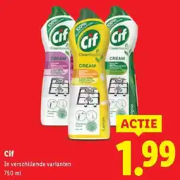 Lidl Cif aanbieding