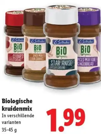 Lidl Biologische kruidenmix aanbieding