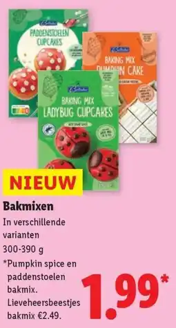 Lidl Bakmixen aanbieding