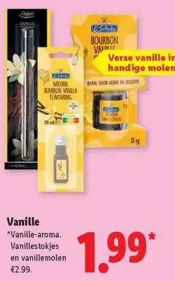 Lidl Vanille aanbieding