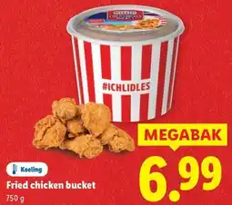 Lidl Fried chicken bucket aanbieding
