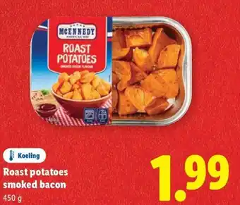 Lidl Roast potatoes smoked bacon aanbieding