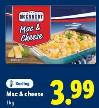 Lidl Mac & Cheese aanbieding