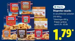 Lidl Diepvries-snacks aanbieding