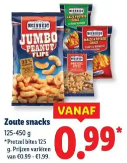 Lidl Zoute snacks aanbieding