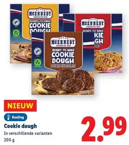 Lidl Cookie dough aanbieding