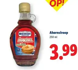 Lidl Ahornsiroop aanbieding