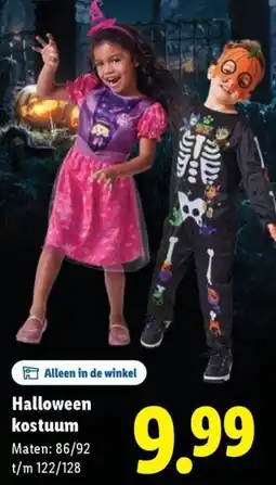 Lidl Halloween kostuum aanbieding