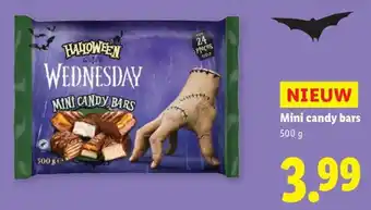 Lidl Mini candy bars aanbieding