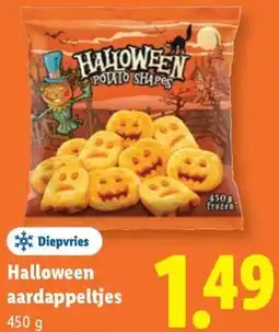 Lidl Halloween aardappeltjes aanbieding