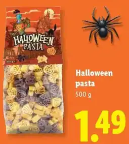 Lidl Halloween pasta aanbieding