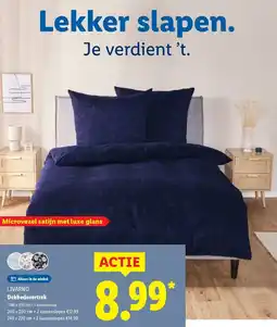 Lidl Livarno Dekbedovertrek aanbieding