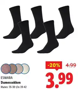 Lidl Esmara Damessokken aanbieding