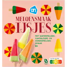 Albert Heijn AH Meloensmaak ijsjes aanbieding