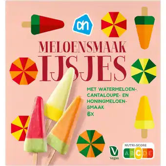 Albert Heijn AH Meloensmaak ijsjes aanbieding