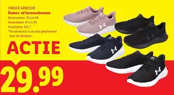 Lidl Under Armour Dames of herenschoenen aanbieding