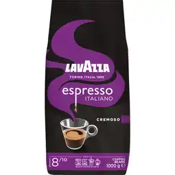 Albert Heijn Lavazza Espresso Italiano cremoso koffiebonen aanbieding