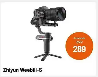 Kamera Express Zhiyun Weebill-S aanbieding