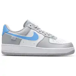 Foot Locker Nike Air Force Sneakers Heren - Grijs - Maat 41 - Leer aanbieding