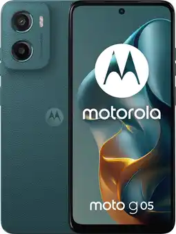 Coolblue Motorola Moto G05 64GB Groen 4G aanbieding