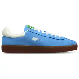 Foot Locker Lacoste Baseshot Sneakers Heren - Blauw - Maat 40.5 - Suède aanbieding