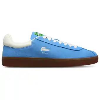 Foot Locker Lacoste Baseshot Sneakers Heren - Blauw - Maat 40.5 - Suède aanbieding