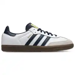 Foot Locker Adidas Samba Sneakers Heren - Wit - Maat 41 1/3 - Leer aanbieding