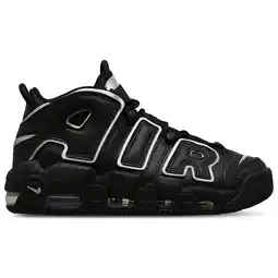 Foot Locker Nike Uptempo Sneakers Dames - Zwart - Maat 37.5 - Leer aanbieding