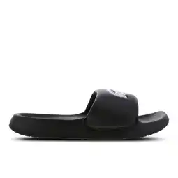 Foot Locker Lacoste Serve 1.0 Slippers en Sandalen Heren - Zwart - Maat 39.5 - Rubber aanbieding