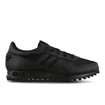 Foot Locker Adidas LA Trainer Kindersneakers - Zwart - Maat 36 - Leer aanbieding