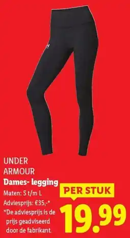 Lidl Under Armour Dames-legging aanbieding