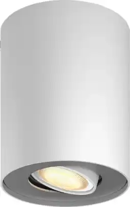 Coolblue Philips Hue Pillar Opbouwspot White Ambiance - Wit - 1-spots aanbieding