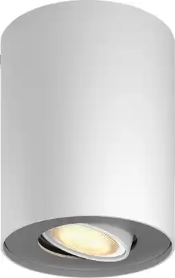 Coolblue Philips Hue Pillar Opbouwspot White Ambiance - Wit - 1-spots aanbieding