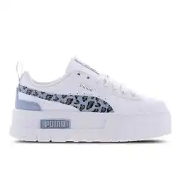 Foot Locker Puma Mayze Kindersneakers - Wit - Maat 37.5 - Leer aanbieding