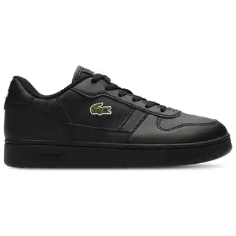 Foot Locker Lacoste T-clip Kindersneakers - Zwart - Maat 35.5 - Plastic aanbieding
