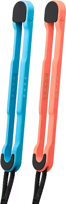 Coolblue Nintendo Switch 2 Joy-Con Polsbandjes Set Blauw/Rood aanbieding