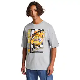 Foot Locker New Era NBA T-shirts Heren - Grijs - Maat S aanbieding