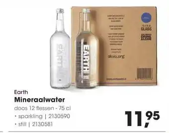 HANOS Earth mineraalwater 75 cl aanbieding